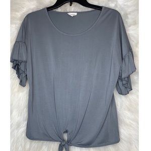 Gray Blouse